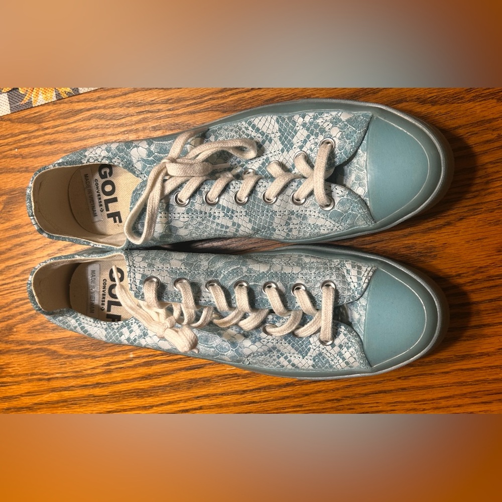 Blue Converse
